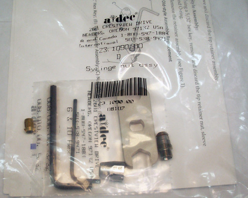 Стоматологические установки / A-dec / Зажим для носика пистолета (ремкомплект)