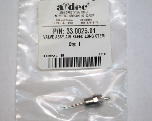 Стоматологические установки / A-dec / Воздушный клапан (датчик наличия инструмента Cascade 2132)